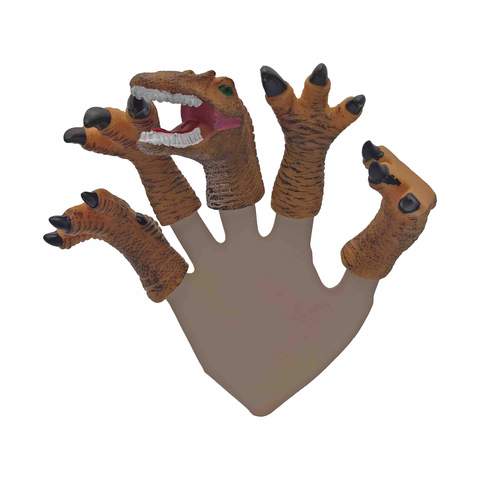 dinosaur finger puppets set