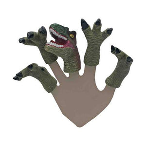 dinosaur finger puppets set